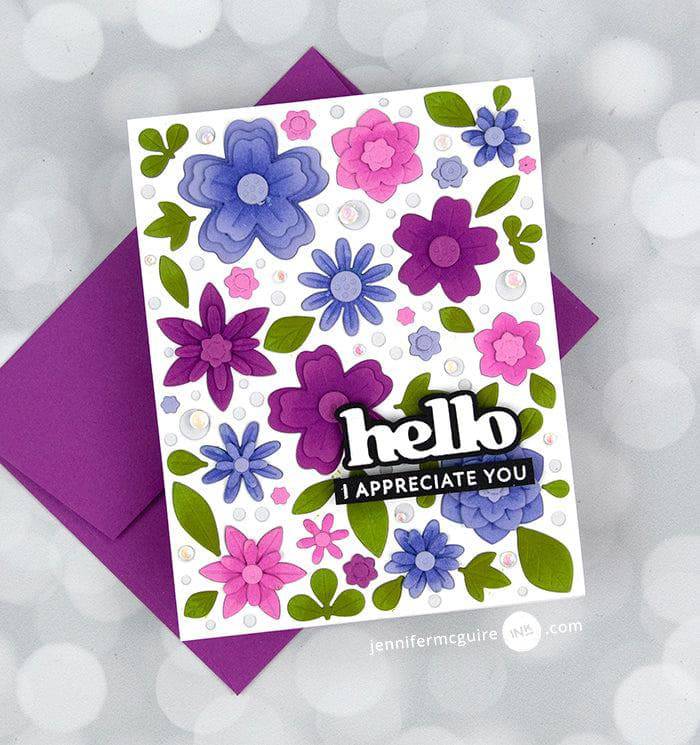 Part A-Glitz Art Craft Co.,LTD Dies Versatile Greetings Die Set