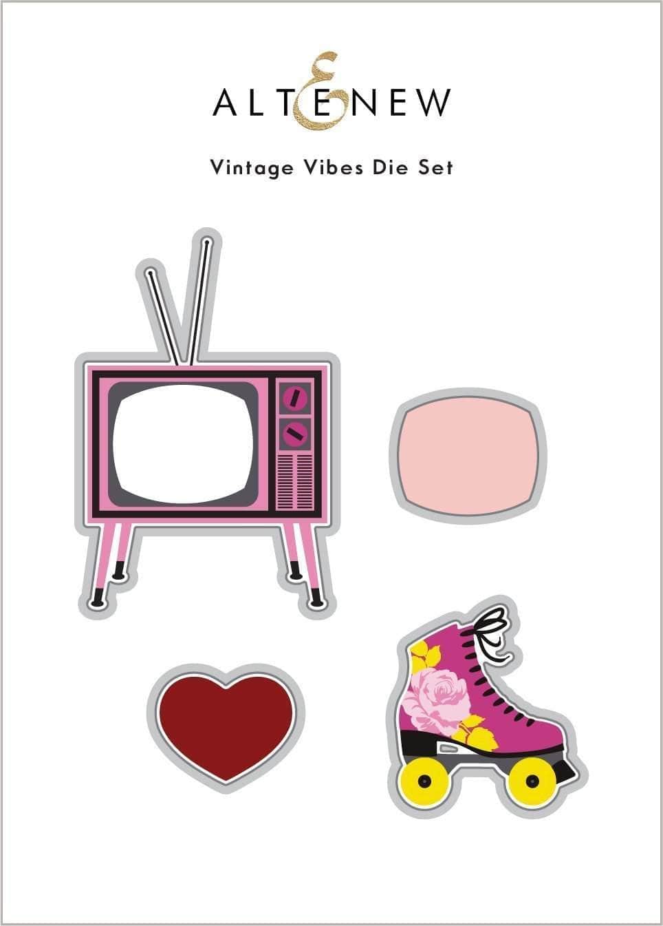 Part A-Glitz Art Craft Co.,LTD Dies Vintage Vibes Die Set