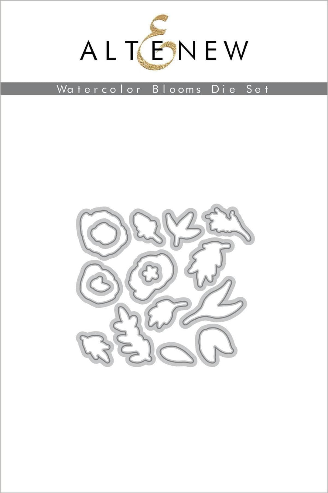 Part A-Glitz Art Craft Co.,LTD Dies Watercolor Blooms Die Set
