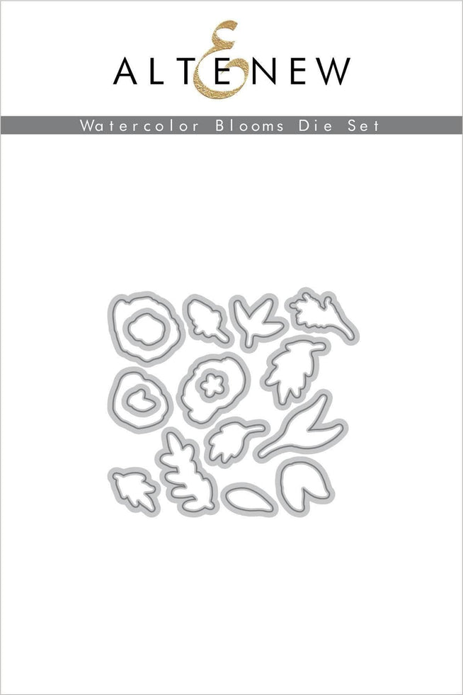 Part A-Glitz Art Craft Co.,LTD Dies Watercolor Blooms Die Set