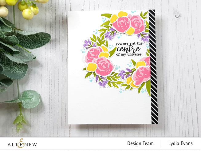 Part A-Glitz Art Craft Co.,LTD Dies Watercolor Blooms Die Set