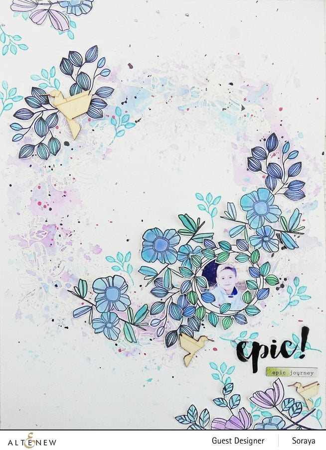 Part A-Glitz Art Craft Co.,LTD Dies Weekend Doodles Die Set
