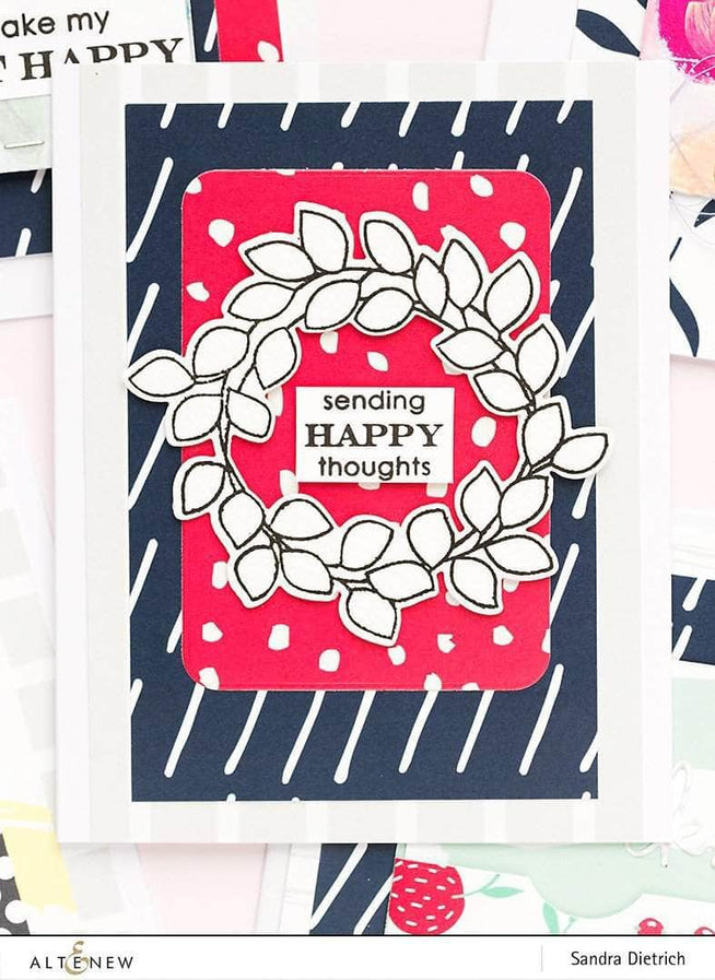 Part A-Glitz Art Craft Co.,LTD Dies Weekend Doodles Die Set