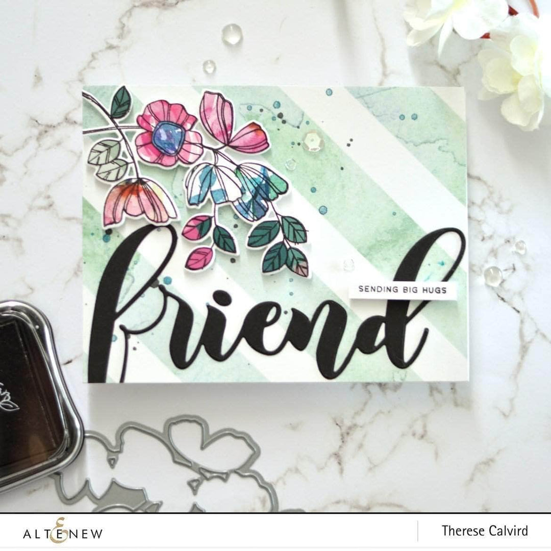 Part A-Glitz Art Craft Co.,LTD Dies Weekend Doodles Die Set