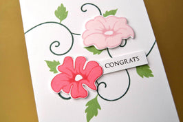 Part A-Glitz Art Craft Co.,LTD Dies Whimsical Flowers Die Set
