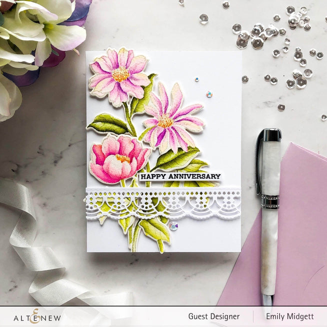 Part A-Glitz Art Craft Co.,LTD Dies Wild Flora Die Set