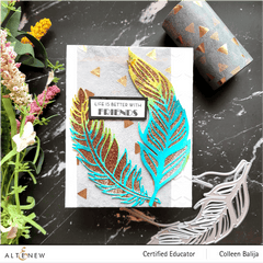 Part A-Glitz Art Craft Co.,LTD Dies Wispy Feathers Layered Die Set