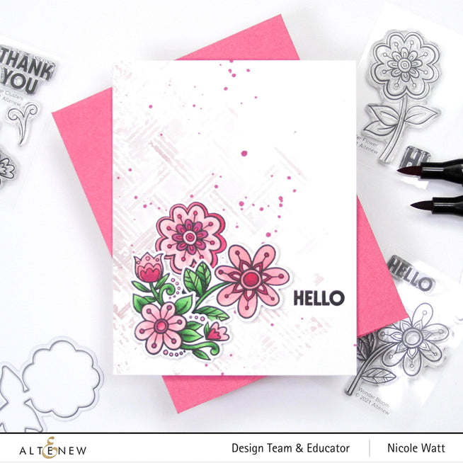 Part A-Glitz Art Craft Co.,LTD Dies Wonder Bloom Die