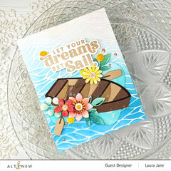 Part A-Glitz Art Craft Co.,LTD Dies Wooden Rowboat Die Set