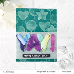 Part A-Glitz Art Craft Co.,LTD Dies Word Balloons Die Set