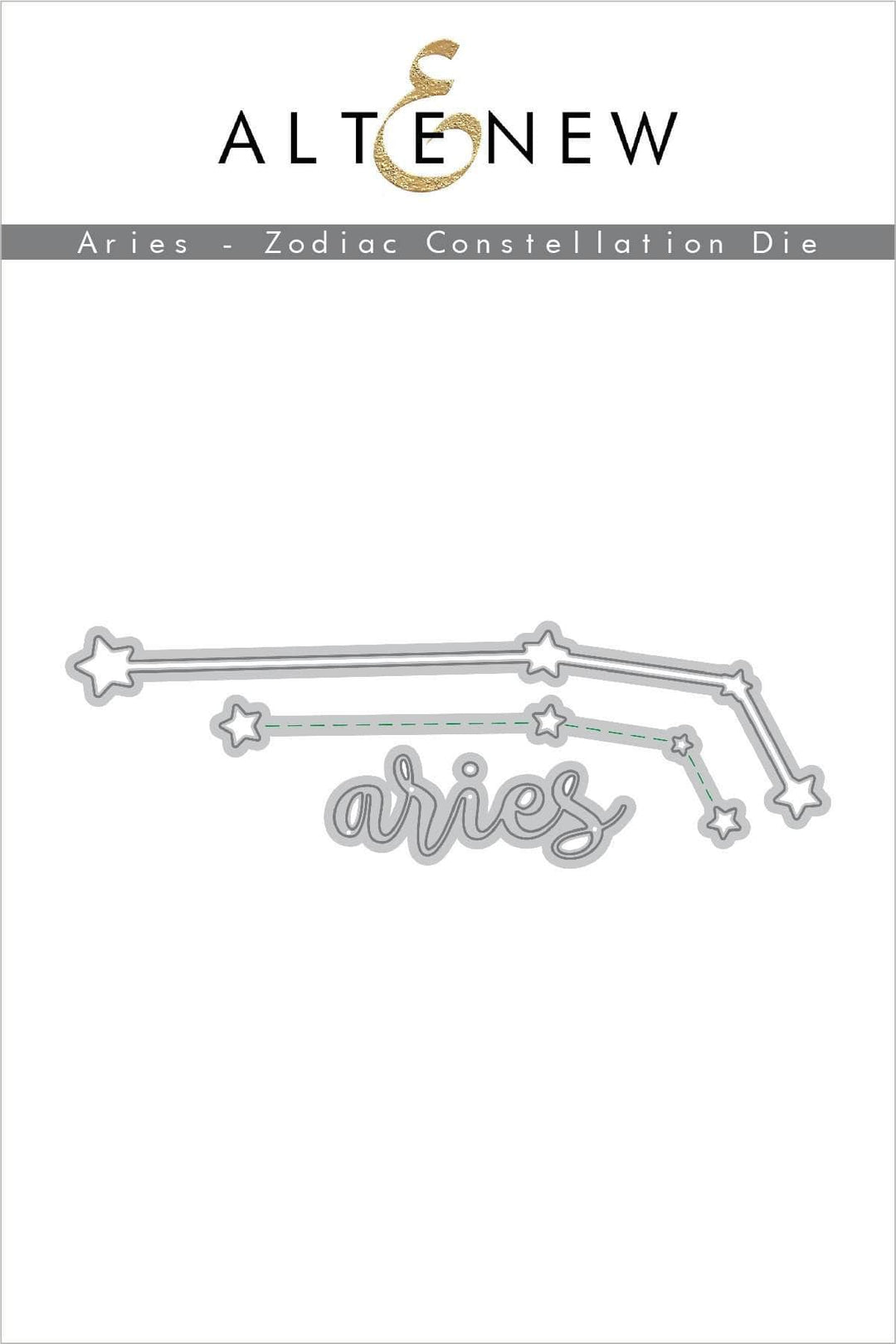 Part A-Glitz Art Craft Co.,LTD Dies Aries - Zodiac Constellation Die Set