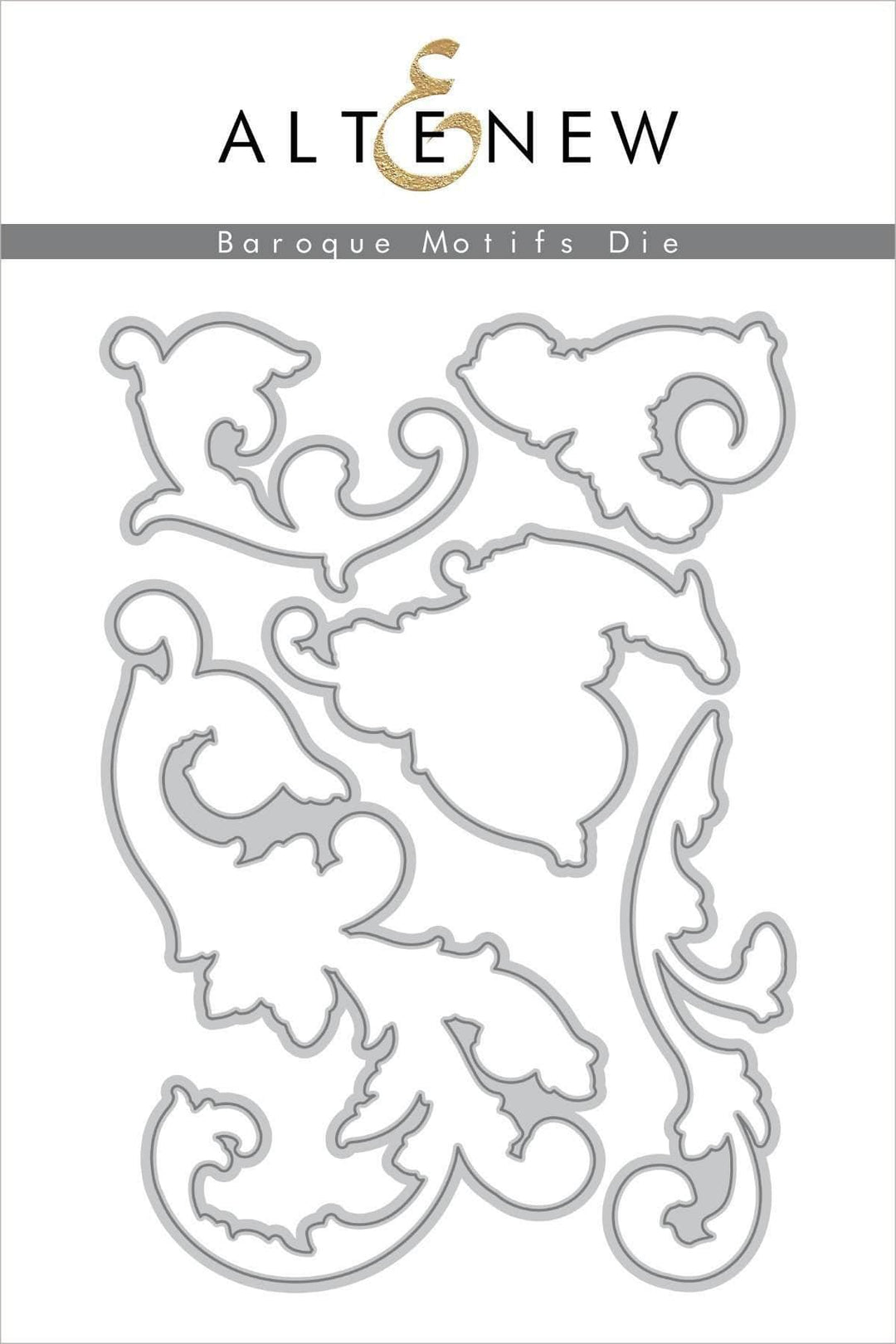 Part A-Glitz Art Craft Co.,LTD Dies Baroque Motifs Die Set