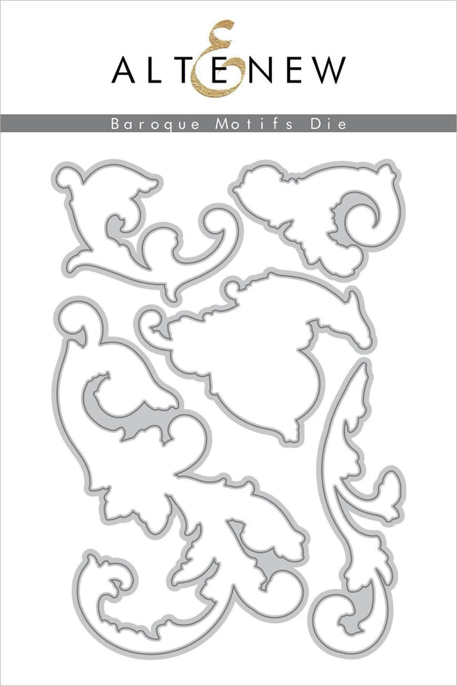 Part A-Glitz Art Craft Co.,LTD Dies Baroque Motifs Die Set