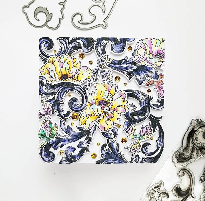Part A-Glitz Art Craft Co.,LTD Dies Baroque Motifs Die Set