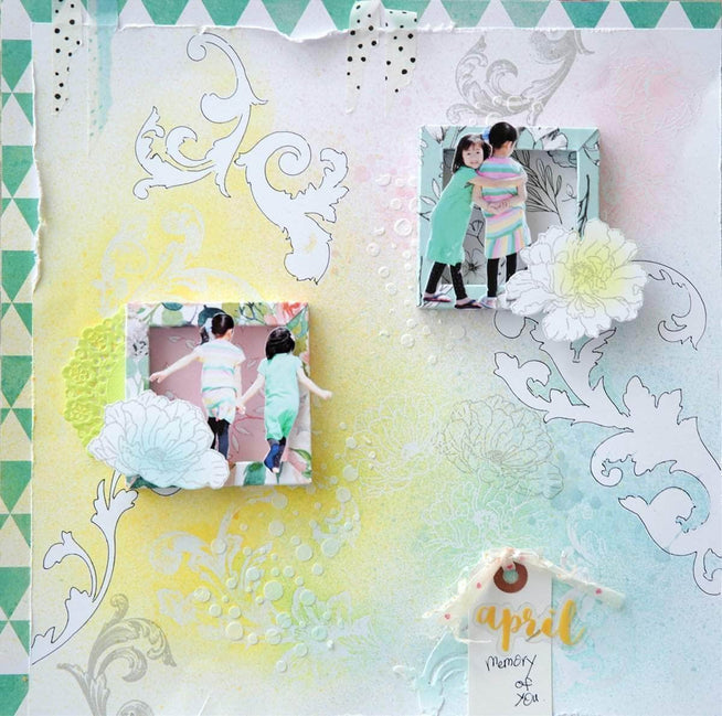 Part A-Glitz Art Craft Co.,LTD Dies Baroque Motifs Die Set
