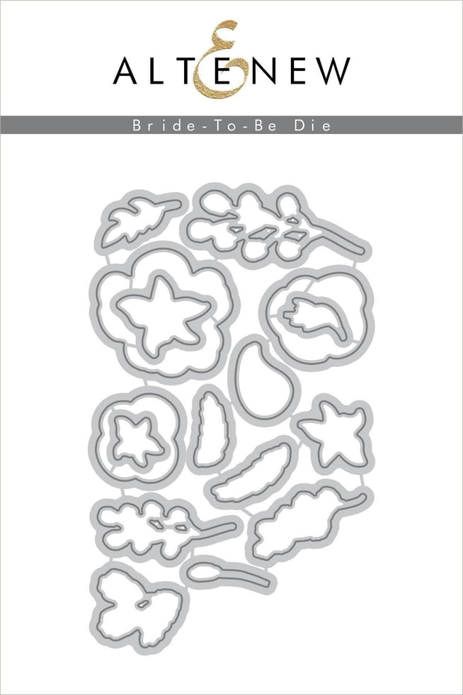 Part A-Glitz Art Craft Co.,LTD Dies Z - Bride-To-Be Die Set