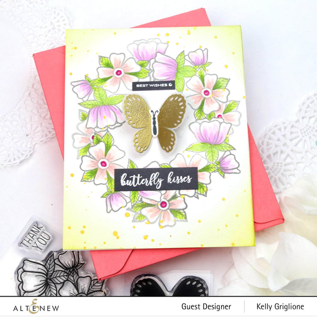 Part A-Glitz Art Craft Co.,LTD Dies Butterfly Kisses Die Set