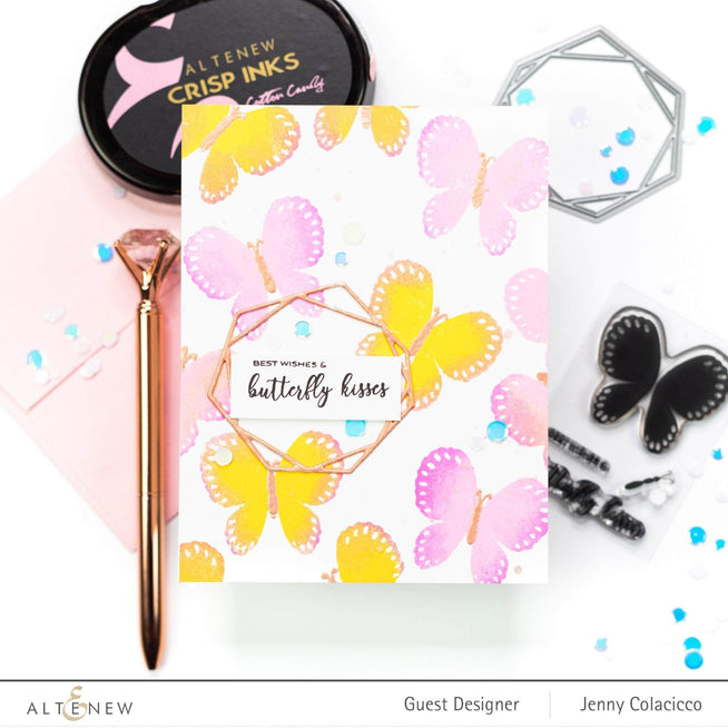 Part A-Glitz Art Craft Co.,LTD Dies Butterfly Kisses Die Set