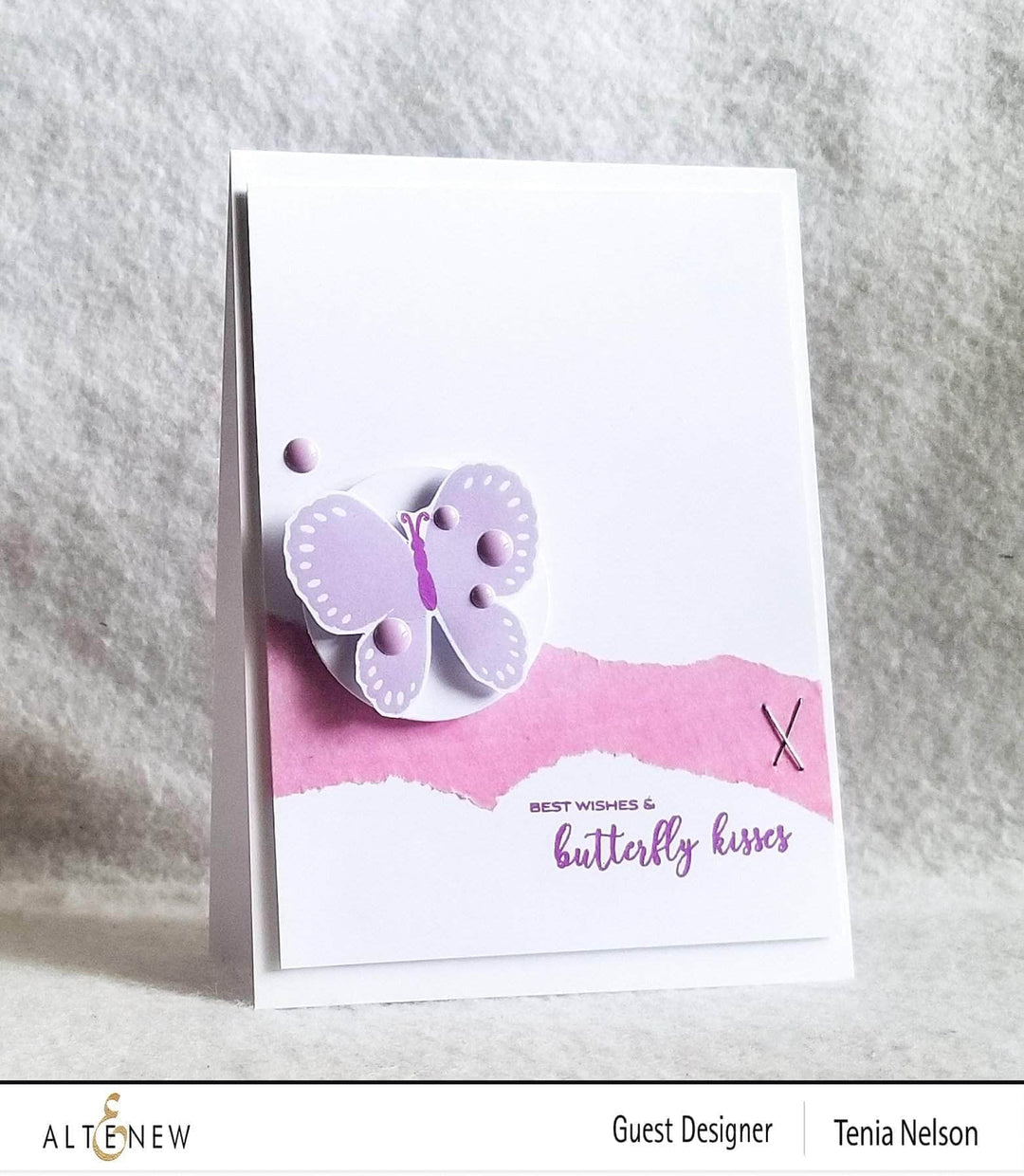 Part A-Glitz Art Craft Co.,LTD Dies Butterfly Kisses Die Set