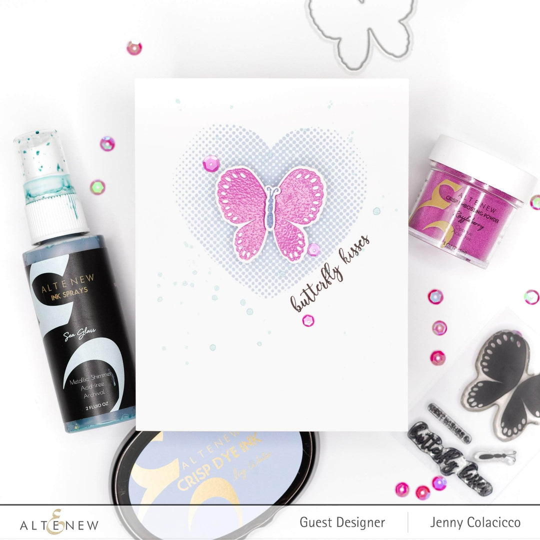 Part A-Glitz Art Craft Co.,LTD Dies Butterfly Kisses Die Set