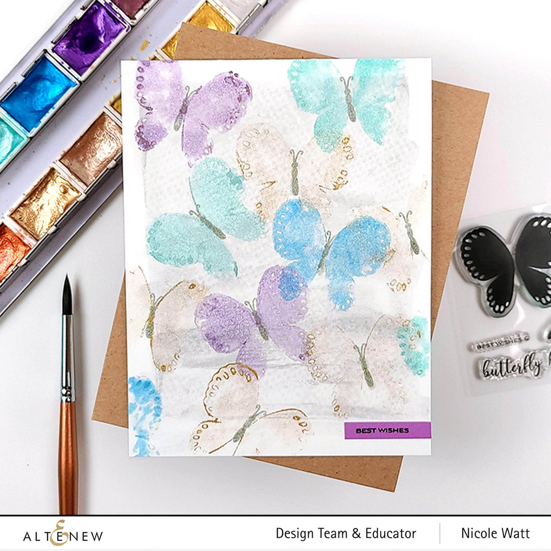 Part A-Glitz Art Craft Co.,LTD Dies Butterfly Kisses Die Set