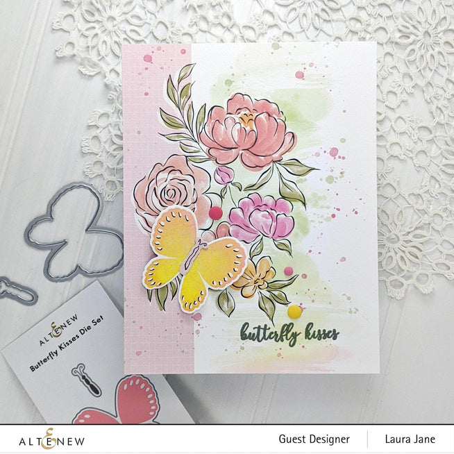 Part A-Glitz Art Craft Co.,LTD Dies Butterfly Kisses Die Set
