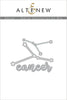 Part A-Glitz Art Craft Co.,LTD Dies Cancer - Zodiac Constellation Die Set