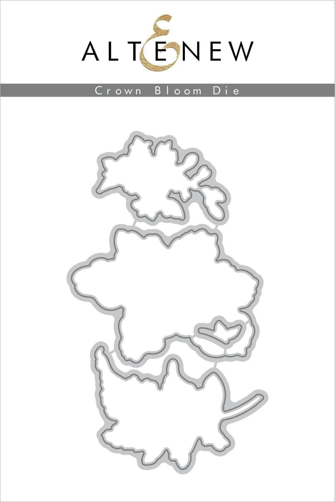 Part A-Glitz Art Craft Co.,LTD Dies Crown Bloom Die Set
