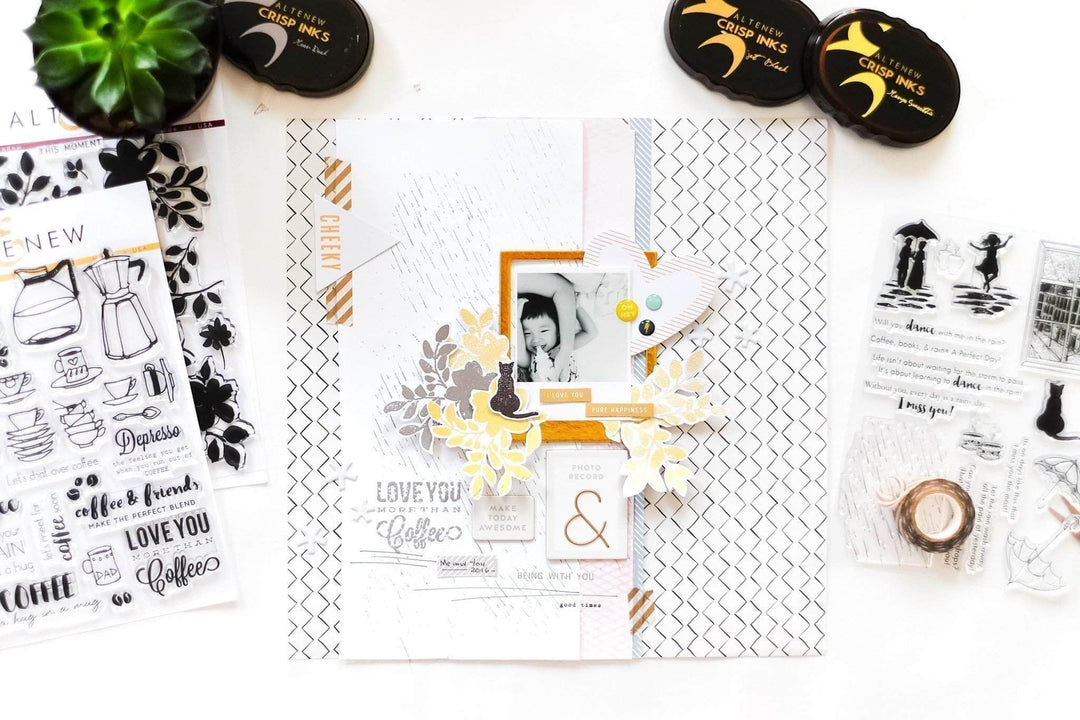 Part A-Glitz Art Craft Co.,LTD Dies Dancing In The Rain Die Set