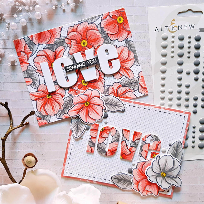 Part A-Glitz Art Craft Co.,LTD Dies Delicate Primrose Die Set