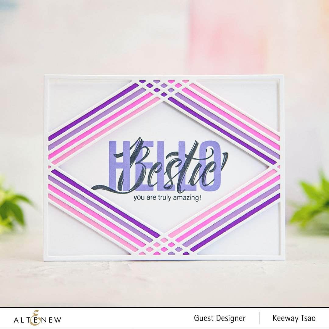 Part A-Glitz Art Craft Co.,LTD Dies Diamond Frame Cover Die