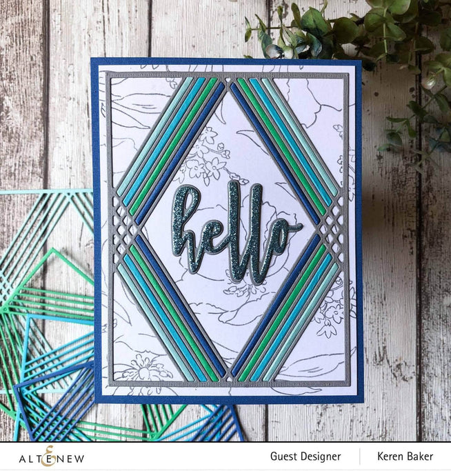 Part A-Glitz Art Craft Co.,LTD Dies Diamond Frame Cover Die