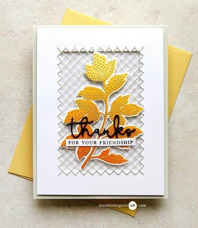Part A-Glitz Art Craft Co.,LTD Dies Z - Dot Botanicals Die Set