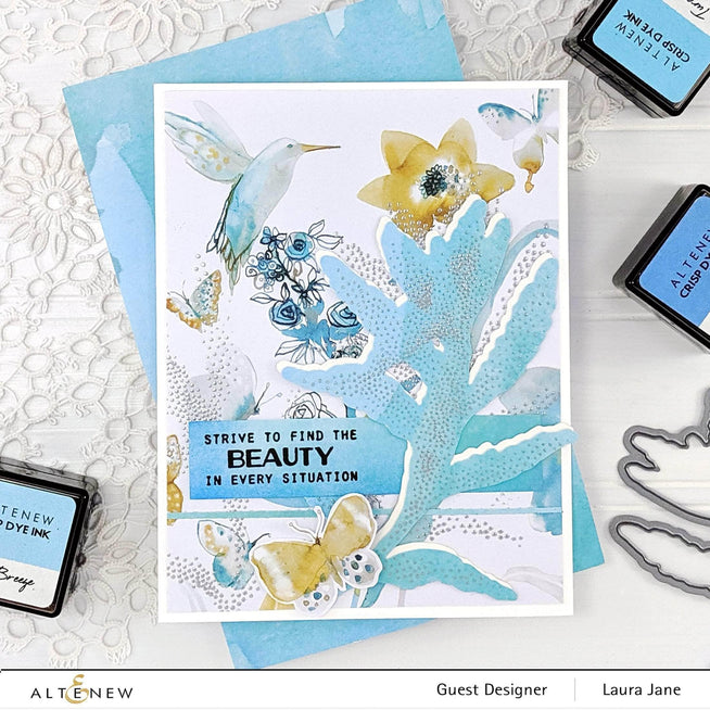 Part A-Glitz Art Craft Co.,LTD Dies Z - Dot Botanicals Die Set