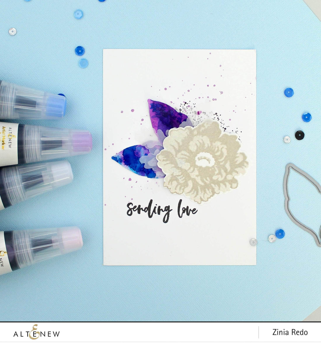 Part A-Glitz Art Craft Co.,LTD Dies Z - Ethereal Beauty Die Set