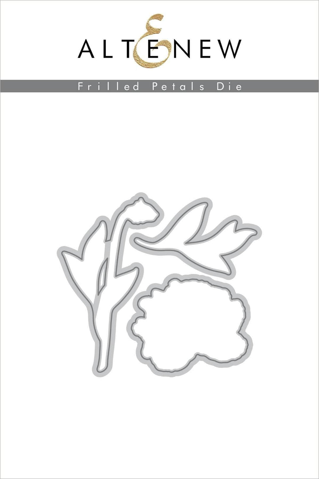 Part A-Glitz Art Craft Co.,LTD Dies Z - Frilled Petals Die Set