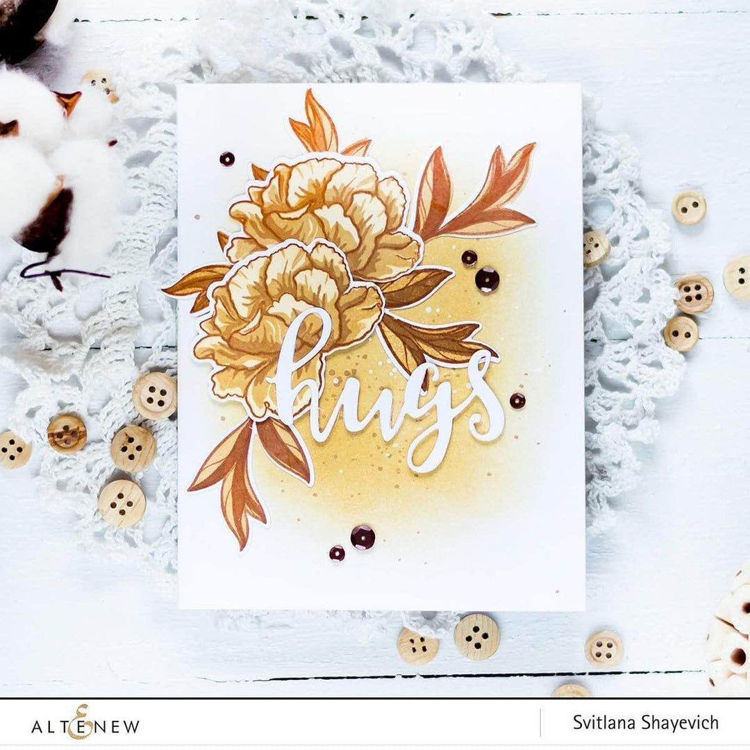 Part A-Glitz Art Craft Co.,LTD Dies Z - Frilled Petals Die Set