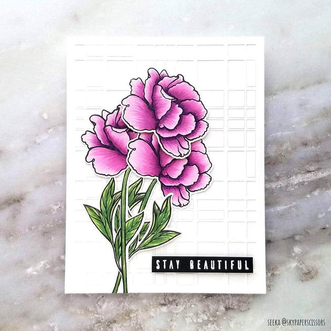 Part A-Glitz Art Craft Co.,LTD Dies Z - Frilled Petals Die Set