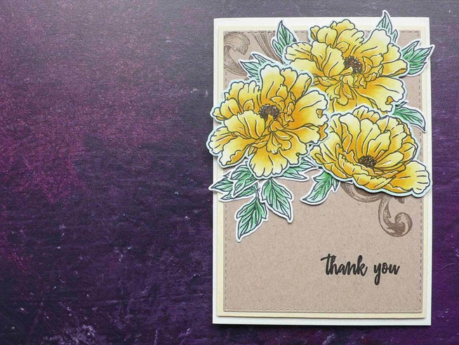 Part A-Glitz Art Craft Co.,LTD Dies Z - Frilled Petals Die Set