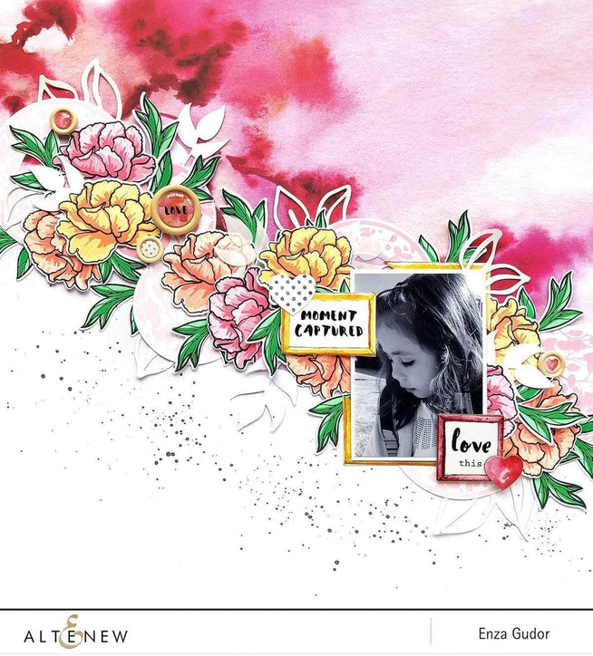 Part A-Glitz Art Craft Co.,LTD Dies Z - Frilled Petals Die Set