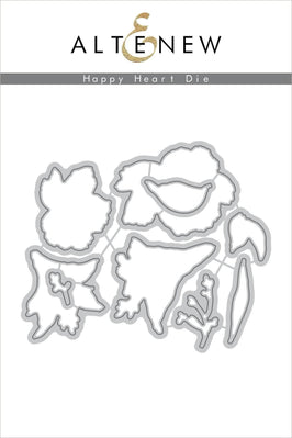 Part A-Glitz Art Craft Co.,LTD Dies Happy Heart Die Set