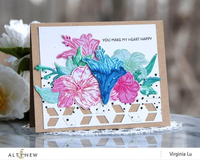 Part A-Glitz Art Craft Co.,LTD Dies Happy Heart Die Set