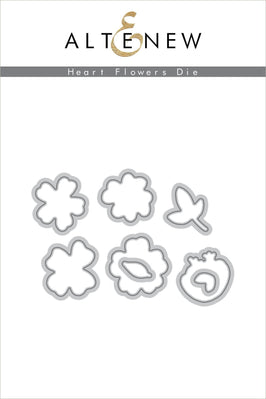 Part A-Glitz Art Craft Co.,LTD Dies Heart Flowers Die Set