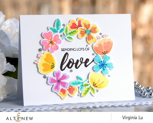 Part A-Glitz Art Craft Co.,LTD Dies Heart Flowers Die Set