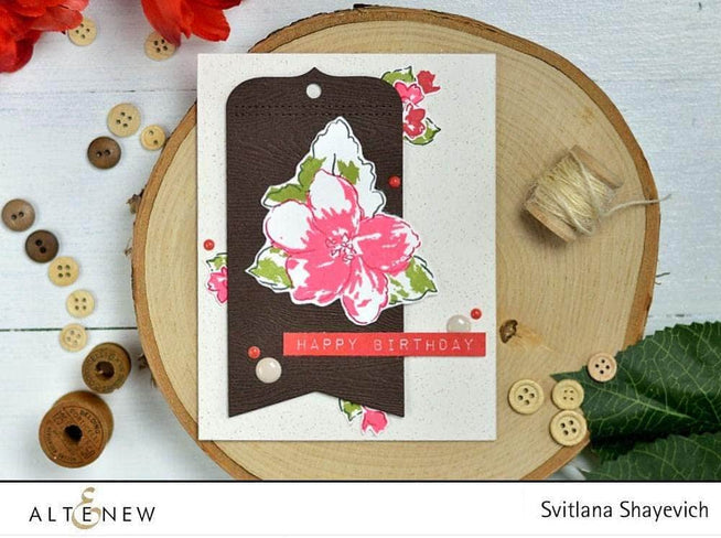 Part A-Glitz Art Craft Co.,LTD Dies Hibiscus Bouquet Die Set