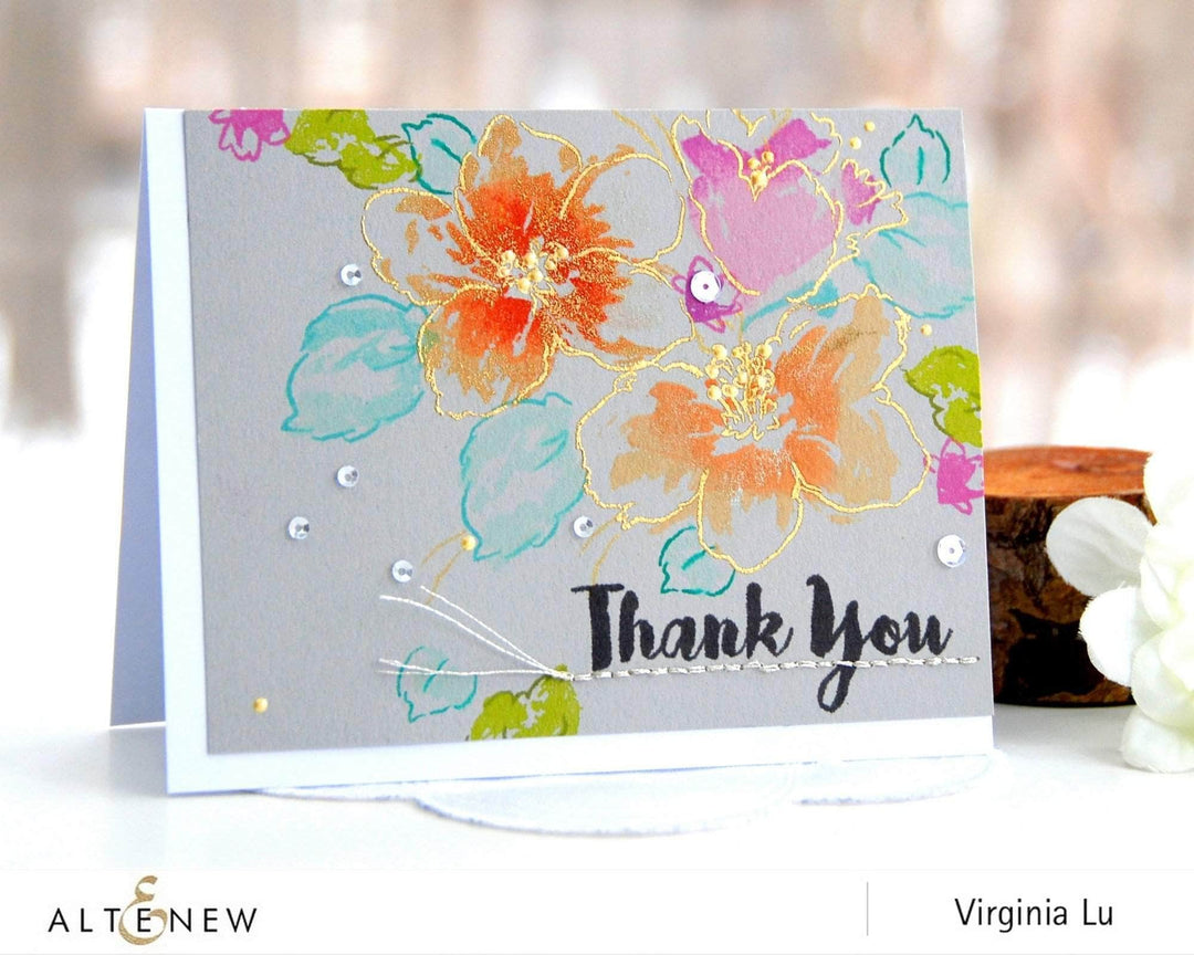 Part A-Glitz Art Craft Co.,LTD Dies Hibiscus Bouquet Die Set