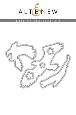Part A-Glitz Art Craft Co.,LTD Dies Z - Land of the Free Die Set