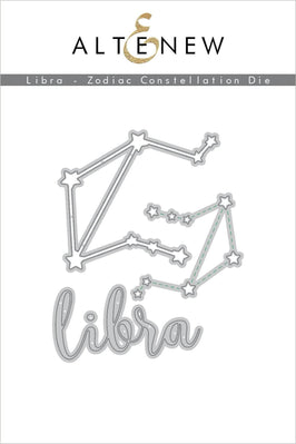 Part A-Glitz Art Craft Co.,LTD Dies Libra - Zodiac Constellation Die Set