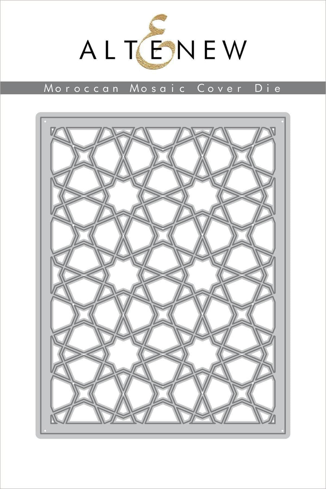 Part A-Glitz Art Craft Co.,LTD Dies Moroccan Mosaic Cover Die