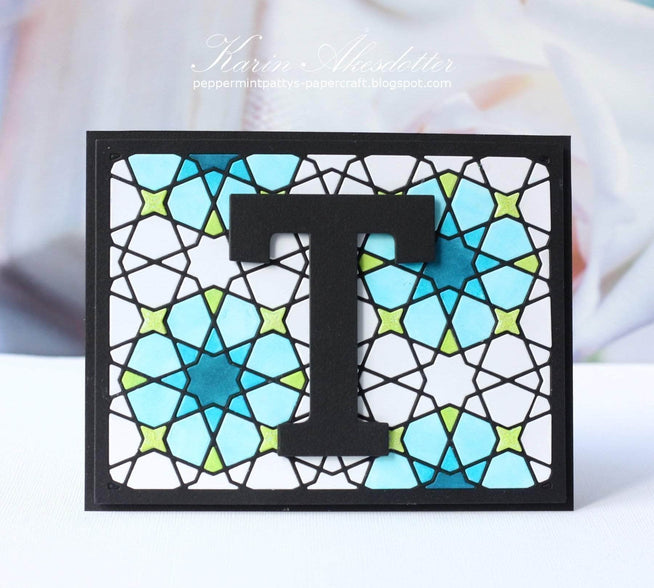 Part A-Glitz Art Craft Co.,LTD Dies Moroccan Mosaic Cover Die